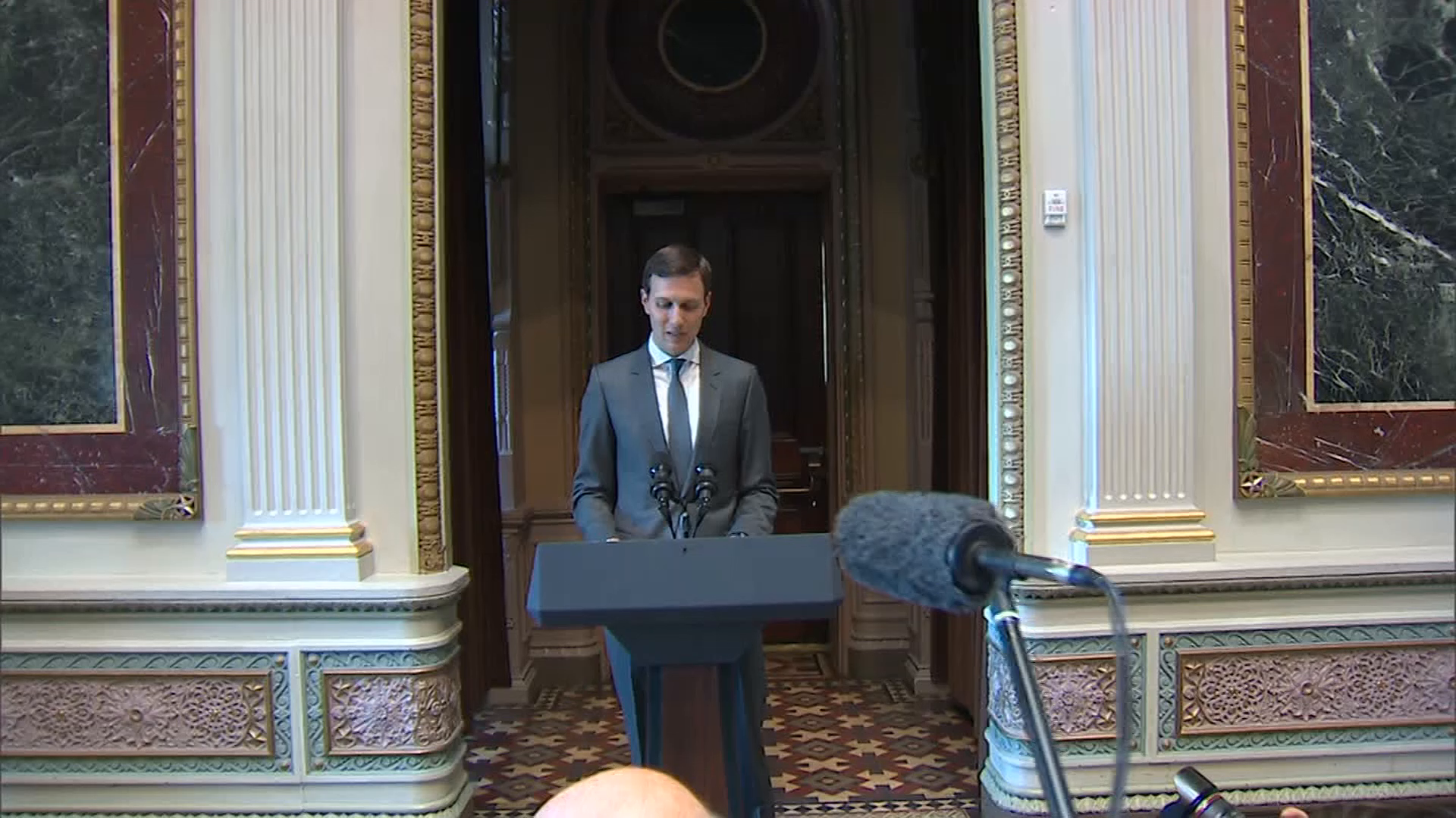 Jared Kushner speaks at tech event