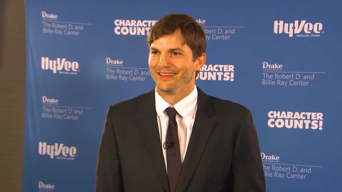 Watch: Ashton Kutcher's full press conference - KCCI Des Moines