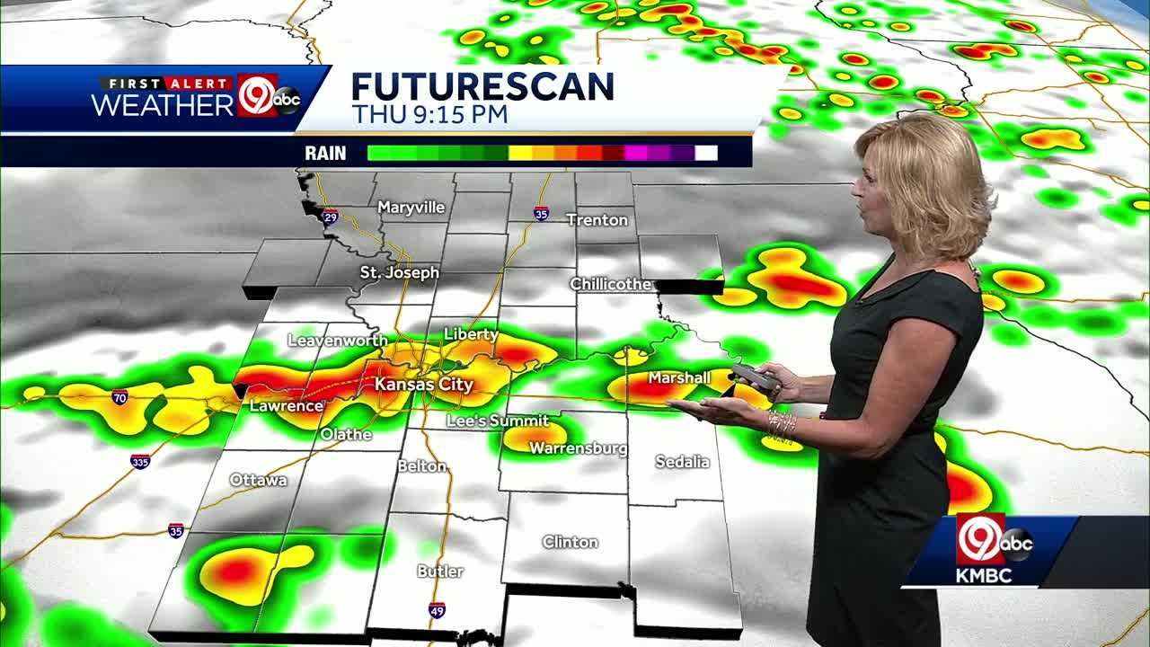 Hail, strong winds possible in overnight storms
