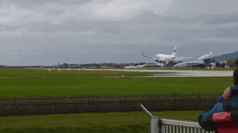 Terrifying video: Plane aborts landing after getting caught in crosswind