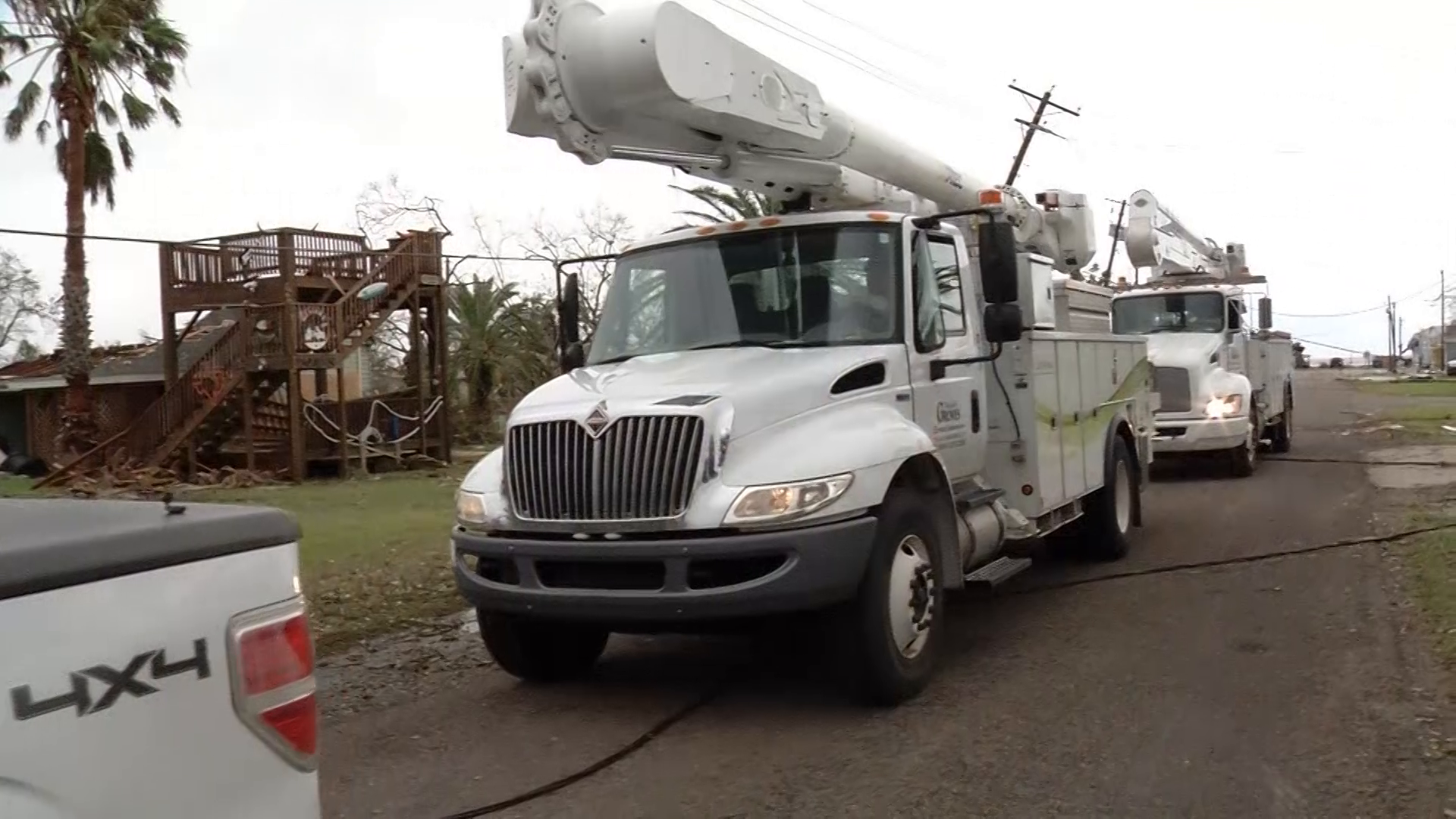 Families reunited with homes following Harvey's destruction
