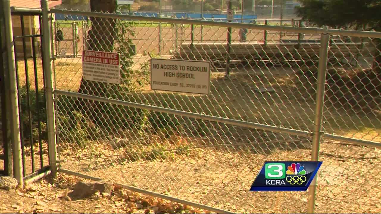 Showdown unfolds over fence near Rocklin High School