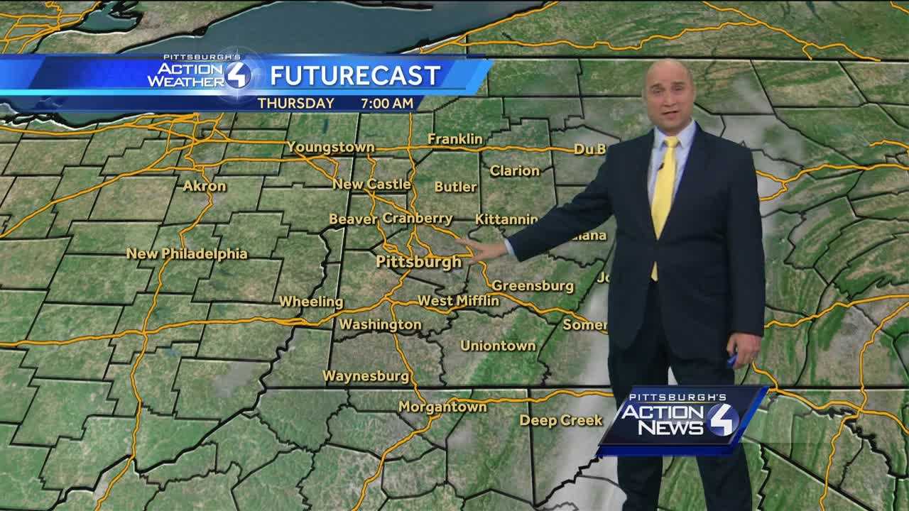 Pittsburgh's Action Weather forecast: Warmer air moving in