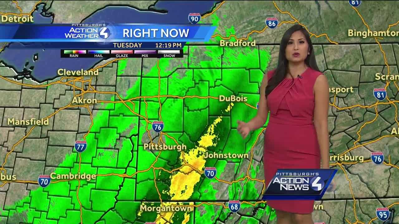 Pittsburgh's Action Weather forecast: A rainy, windy day