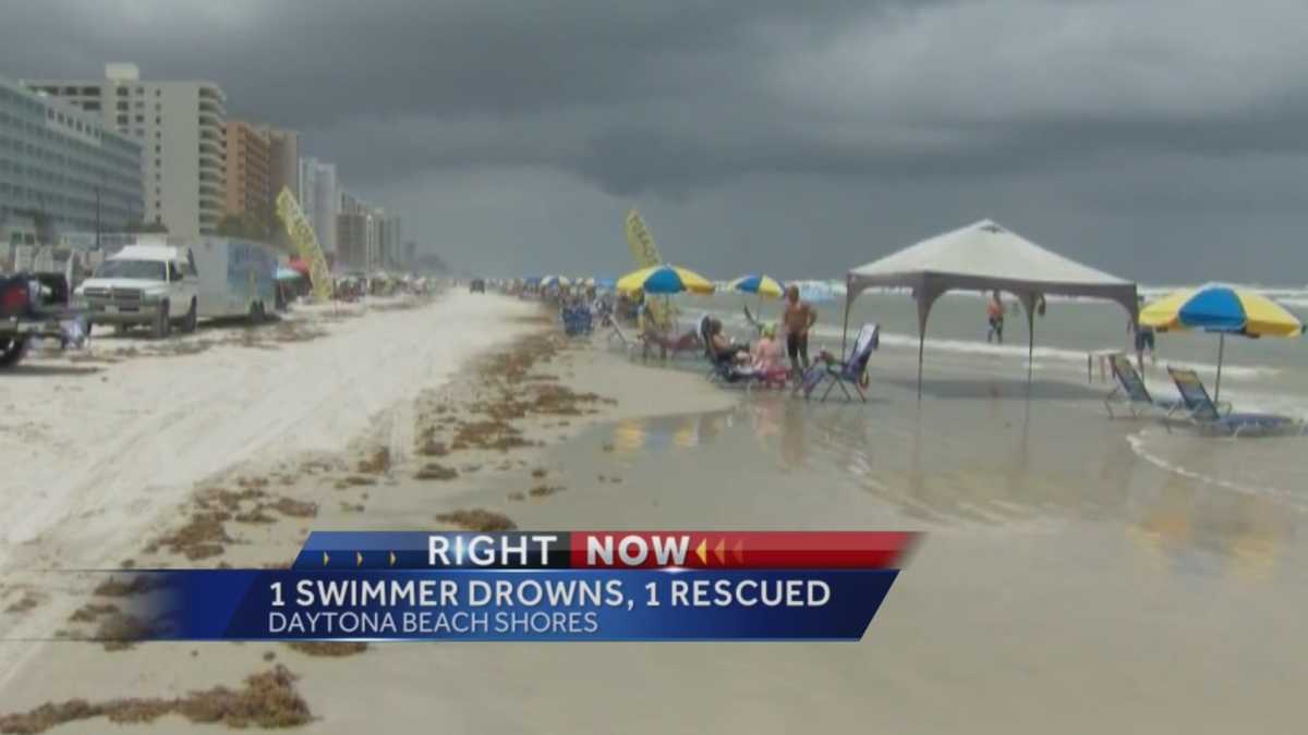 Swimmer drowns in Daytona Beach Shores