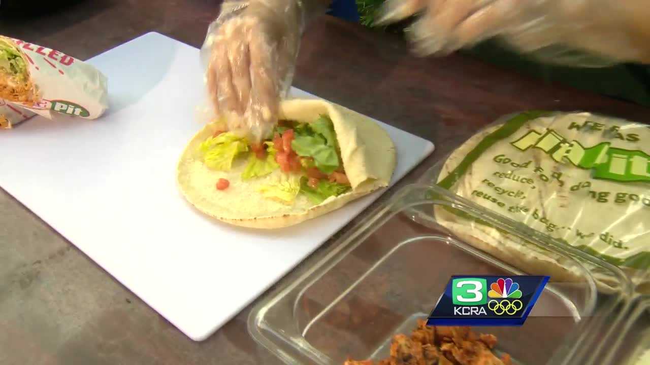 Healthy tailgating sandwiches