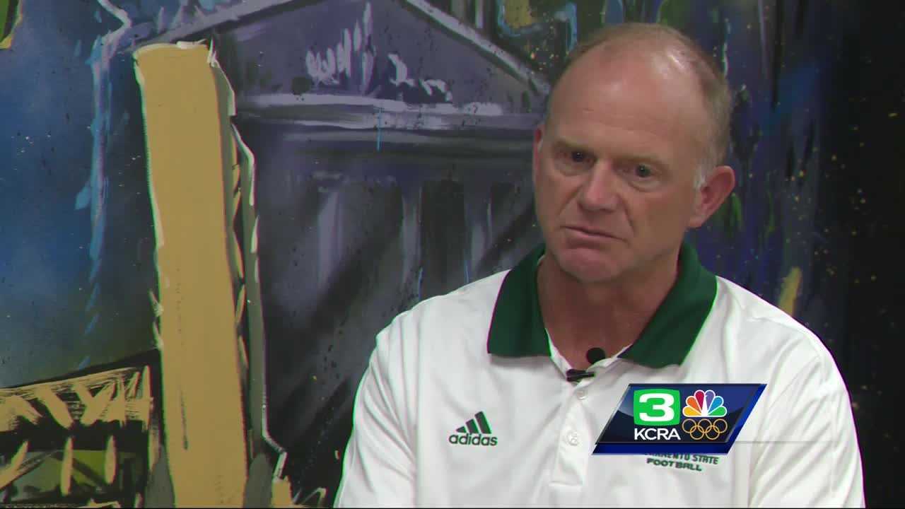 Sacramento State's head football coach makes history