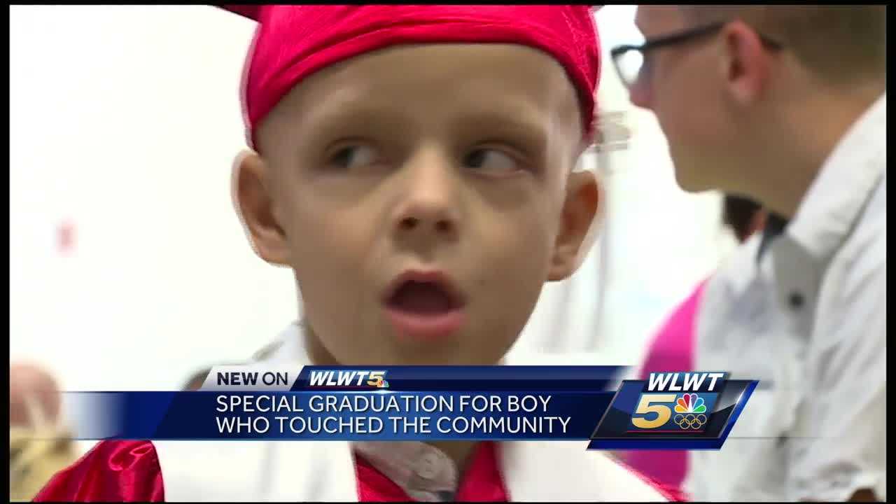 Superbubz gets his wish: 6-year-old graduates high school