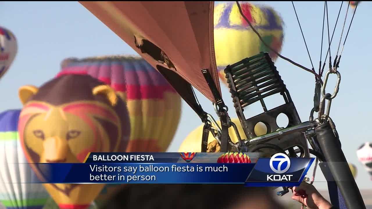 Balloon fiesta attracts thousands of out-of-state visitors