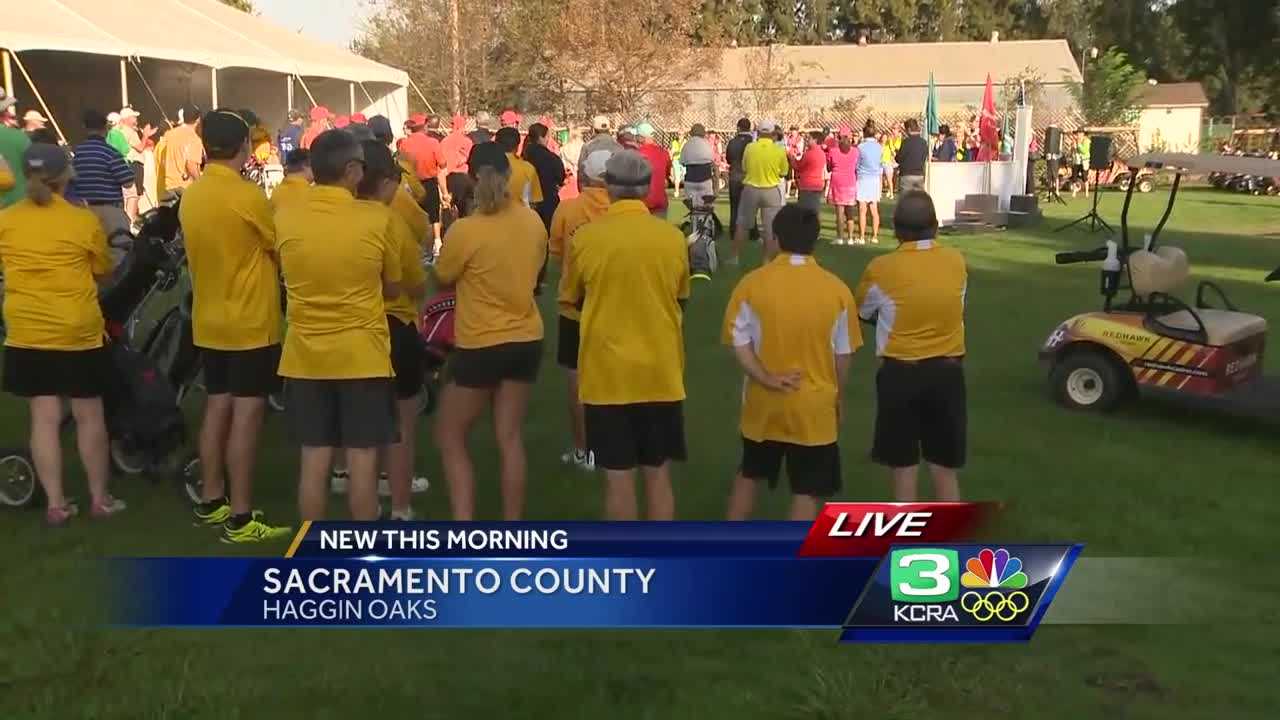 Special Olympians gather for golf tourney