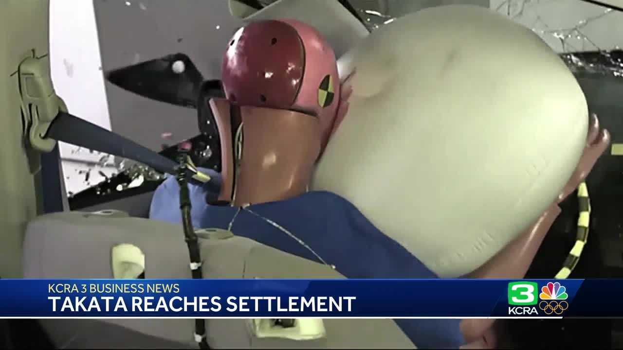 Business News: Takata reaches settlement