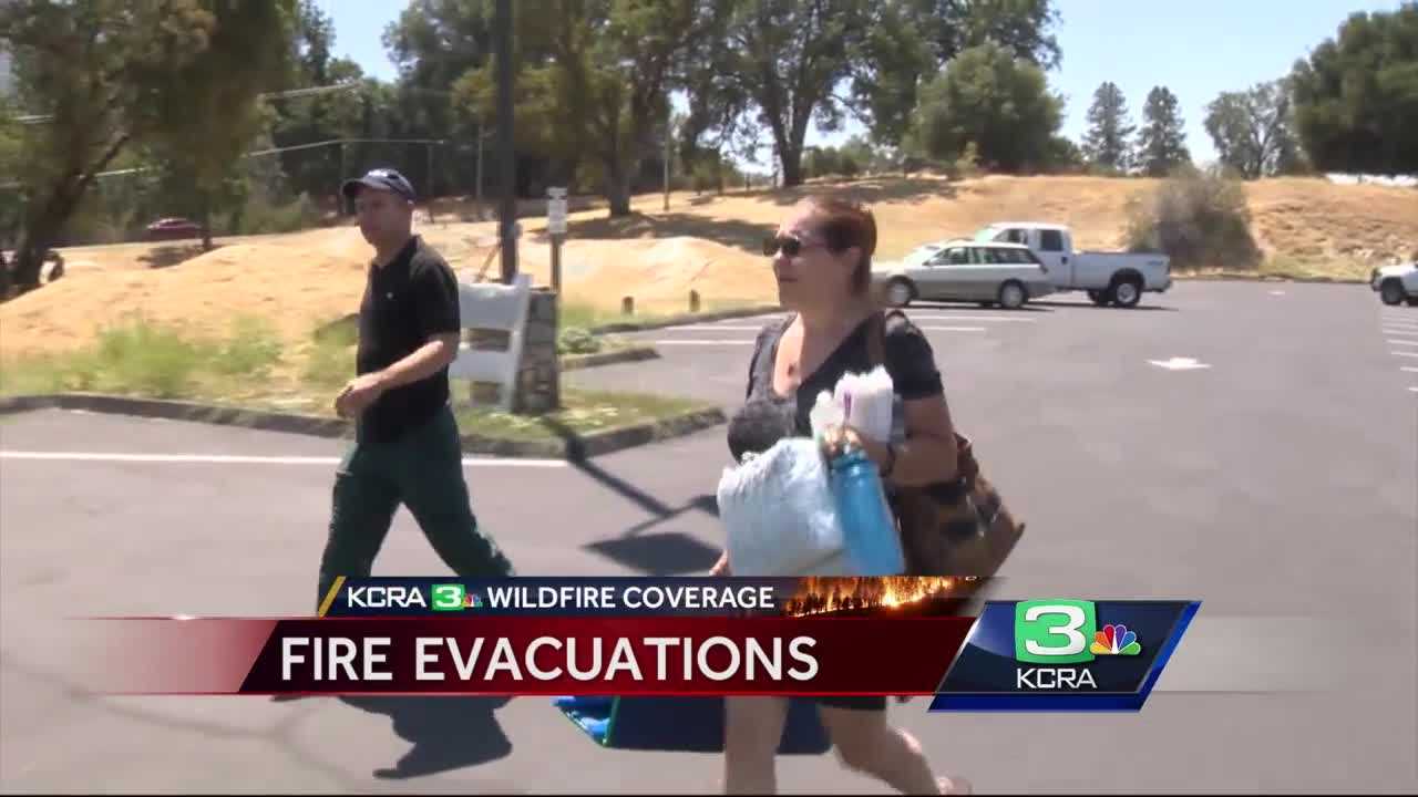 Wildfire forces nearly 5,000 to leave Mariposa County homes