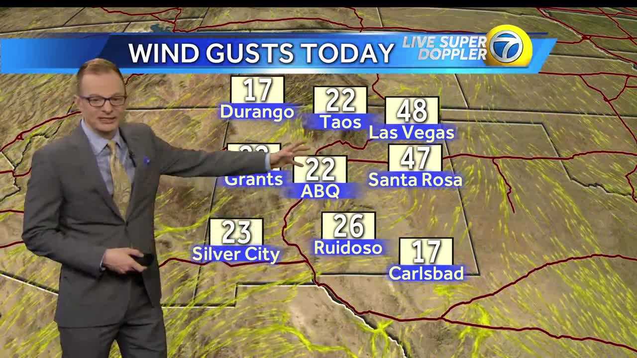 Warm and Windy Saturday!