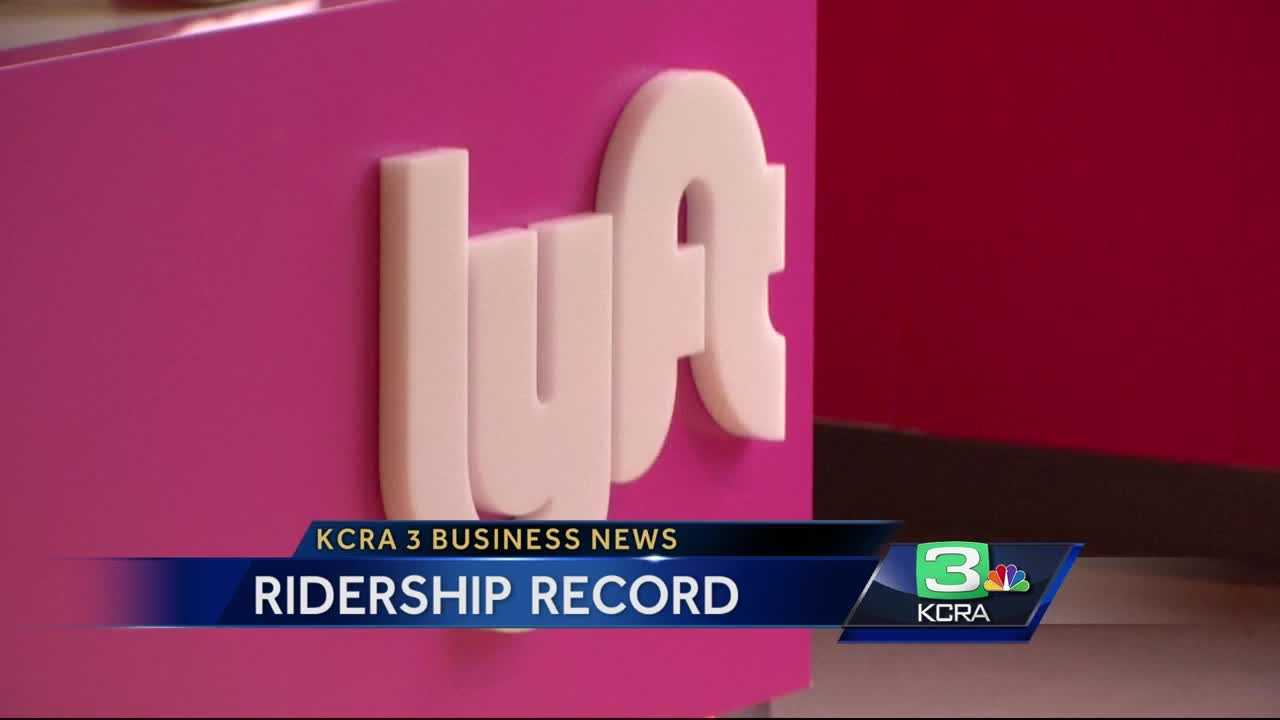 Business News: Lyft ridership surges
