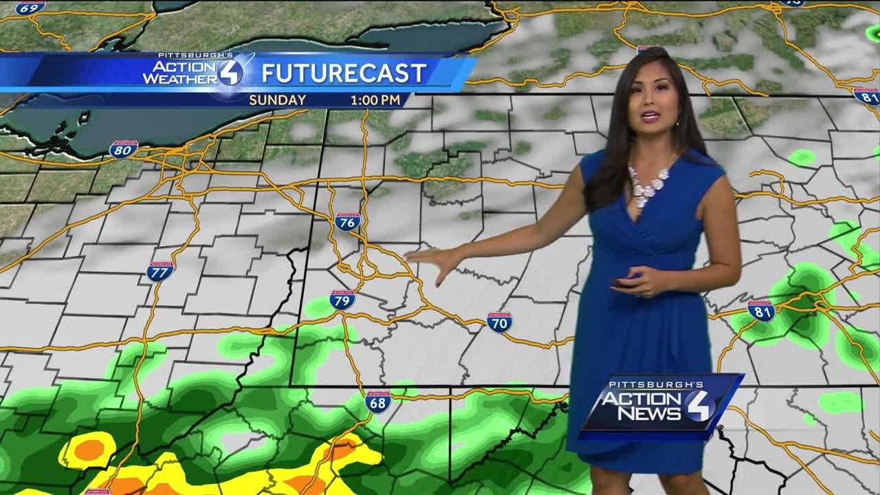 Warm Weekend, Wet Work Week Ahead