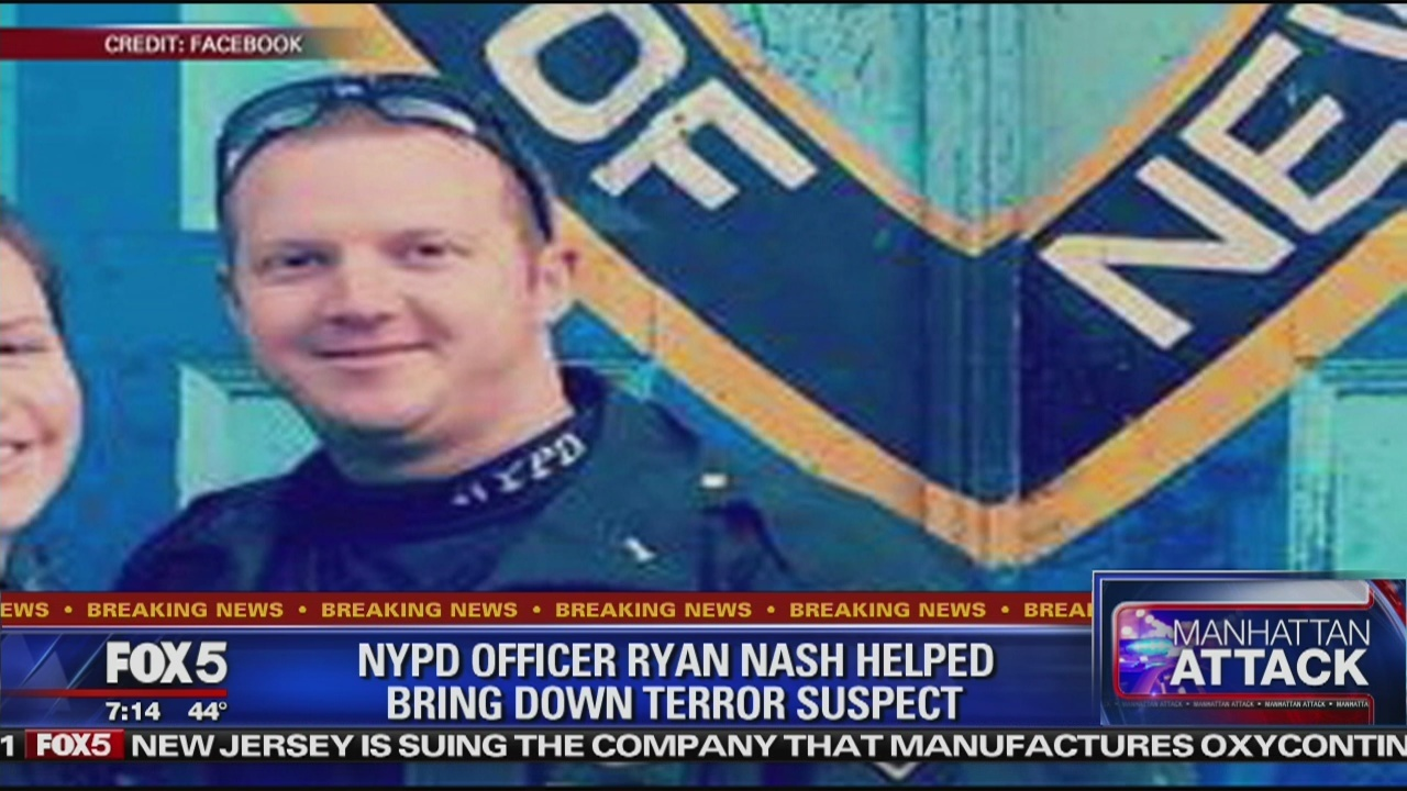 Officer who halted truck rampage gives statement about attack