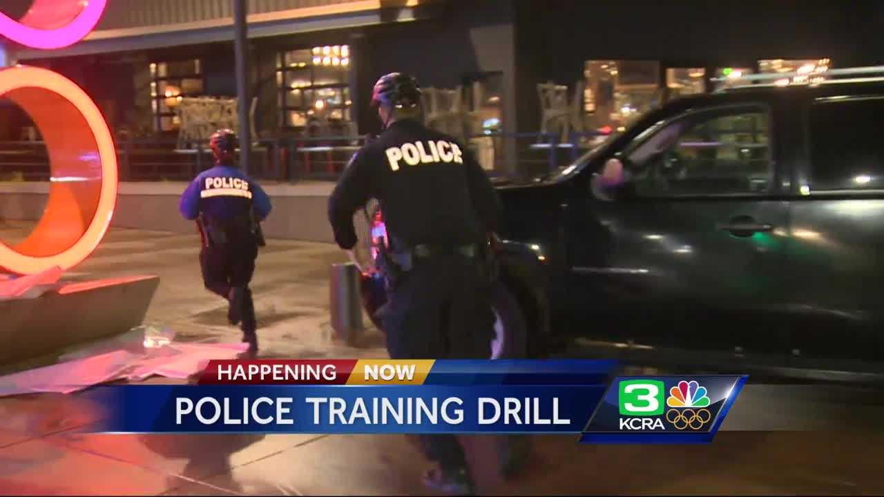 Sacramento police train for active shooter at Golden 1 Center