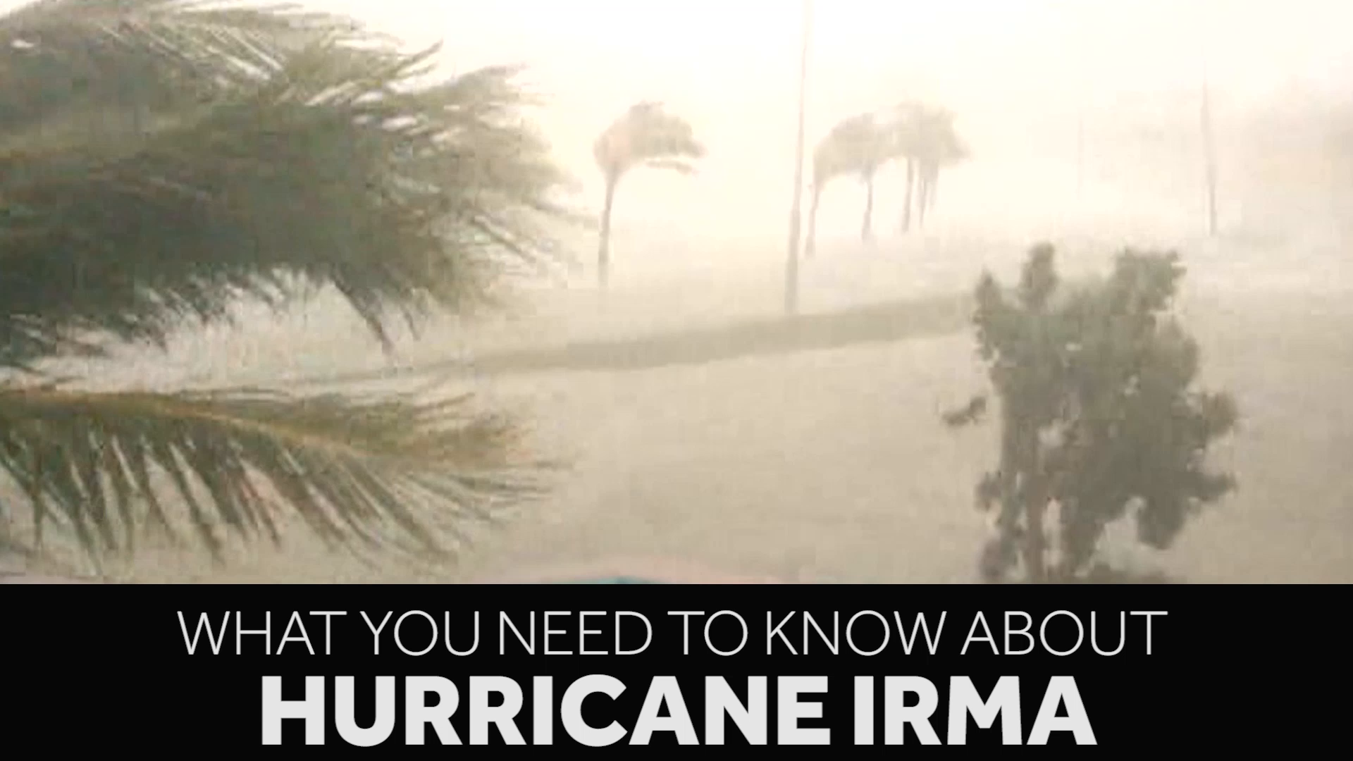 What you need to know about Hurricane Irma on Saturday