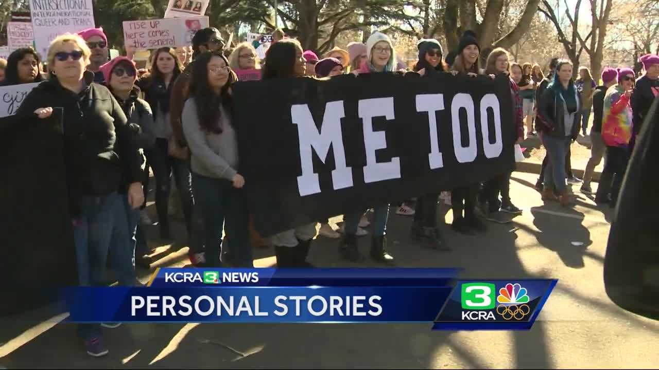 Friends & family come together at Women's March