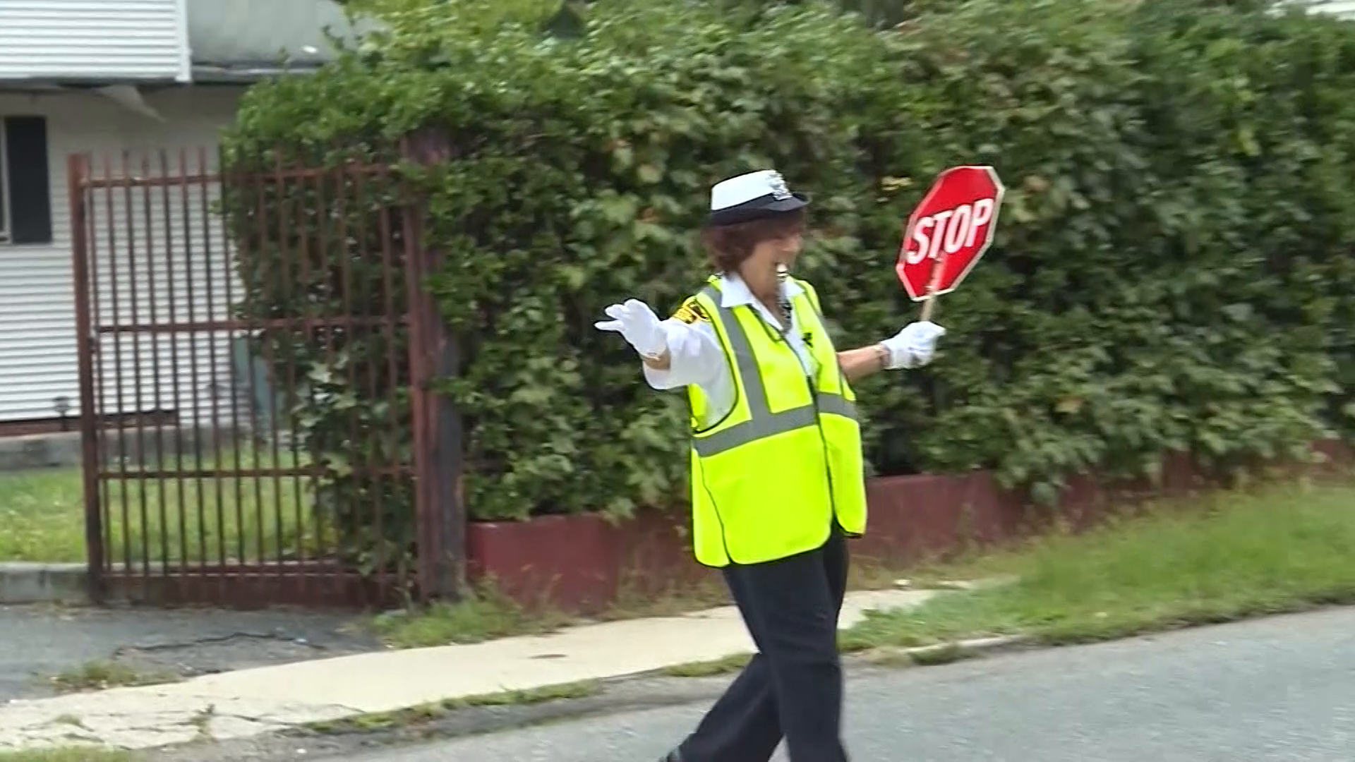 Crossing guard honored for 43 years of service