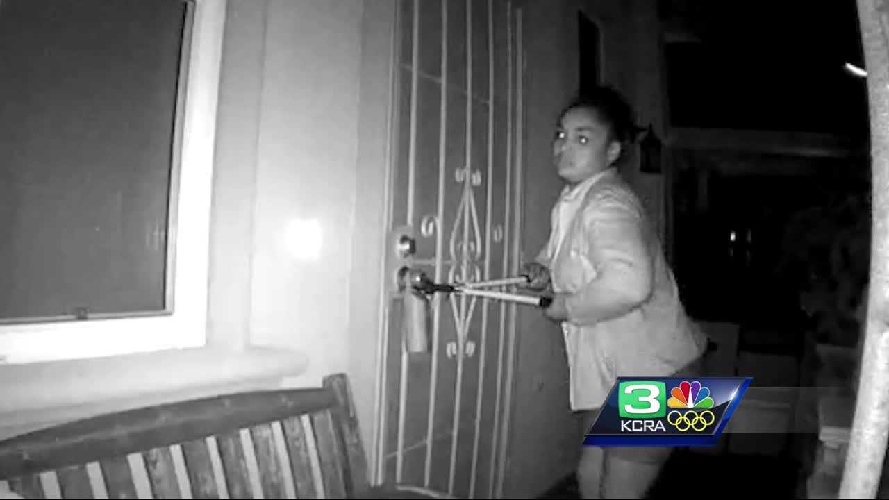 CAUGHT ON CAMERA: Robbers seen trying to break into Del Paso Heights home