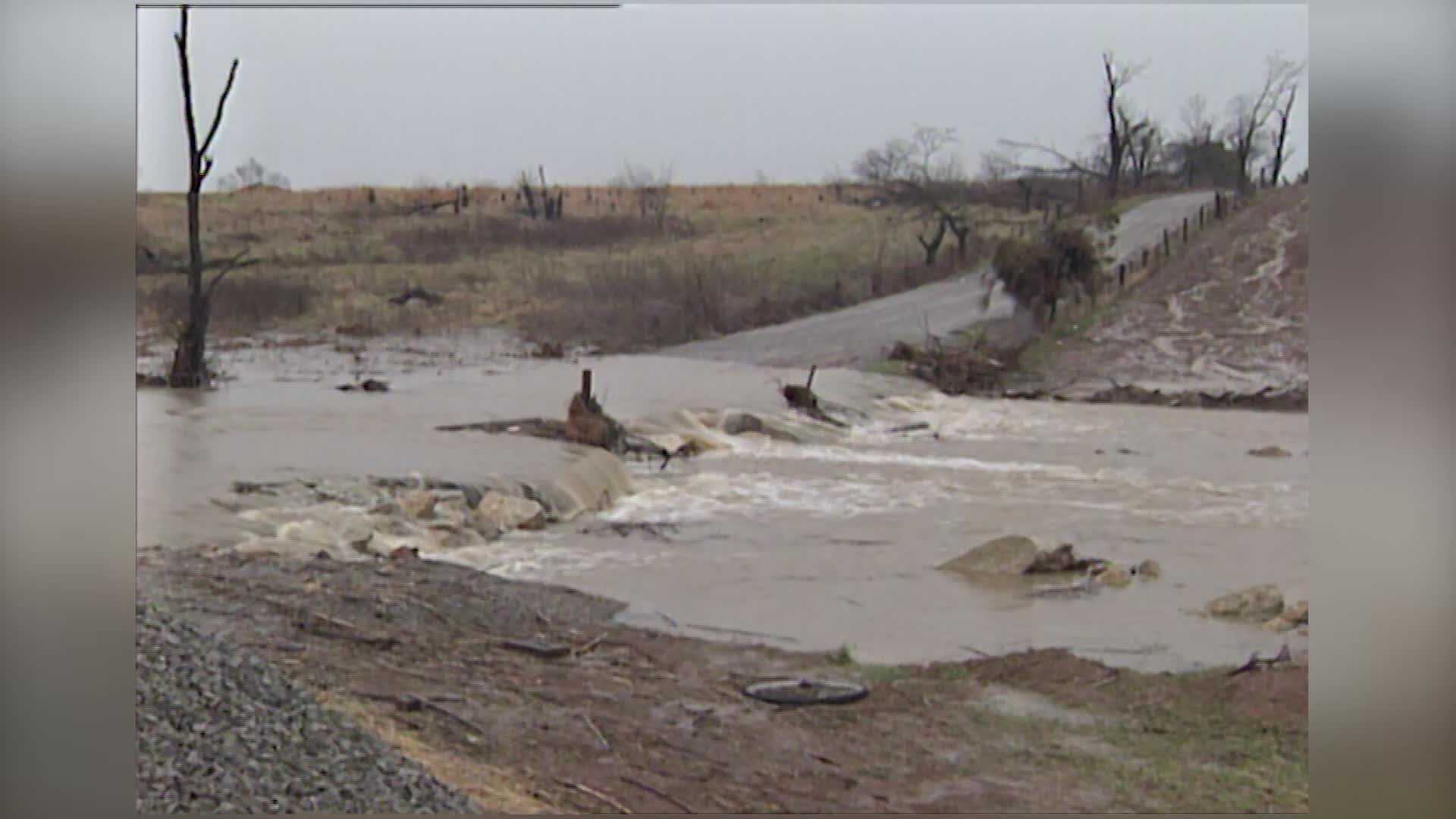 ARCHIVES: 1 year after tornado, Zoneton residents deal with flooding