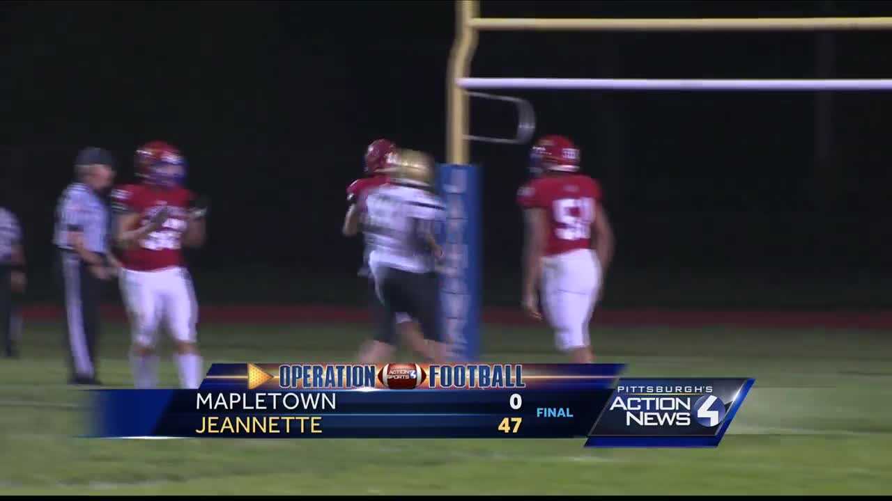 Operation Football: Mapletown at Jeanette highlights