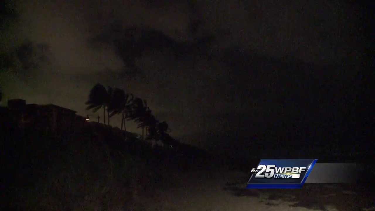 'I'm terrified' - Florida woman describes scene at 'eerily quiet' beach
