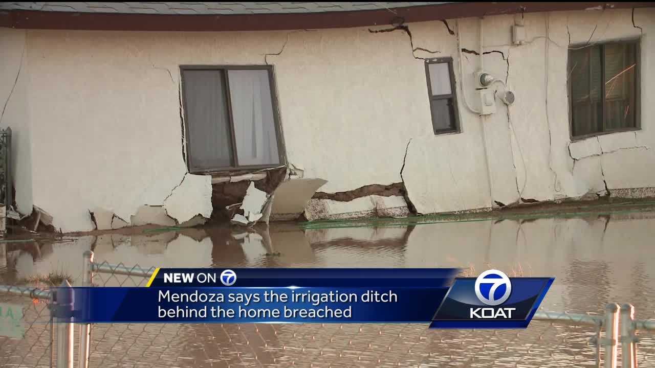 Flooding destroys Belen couple's home