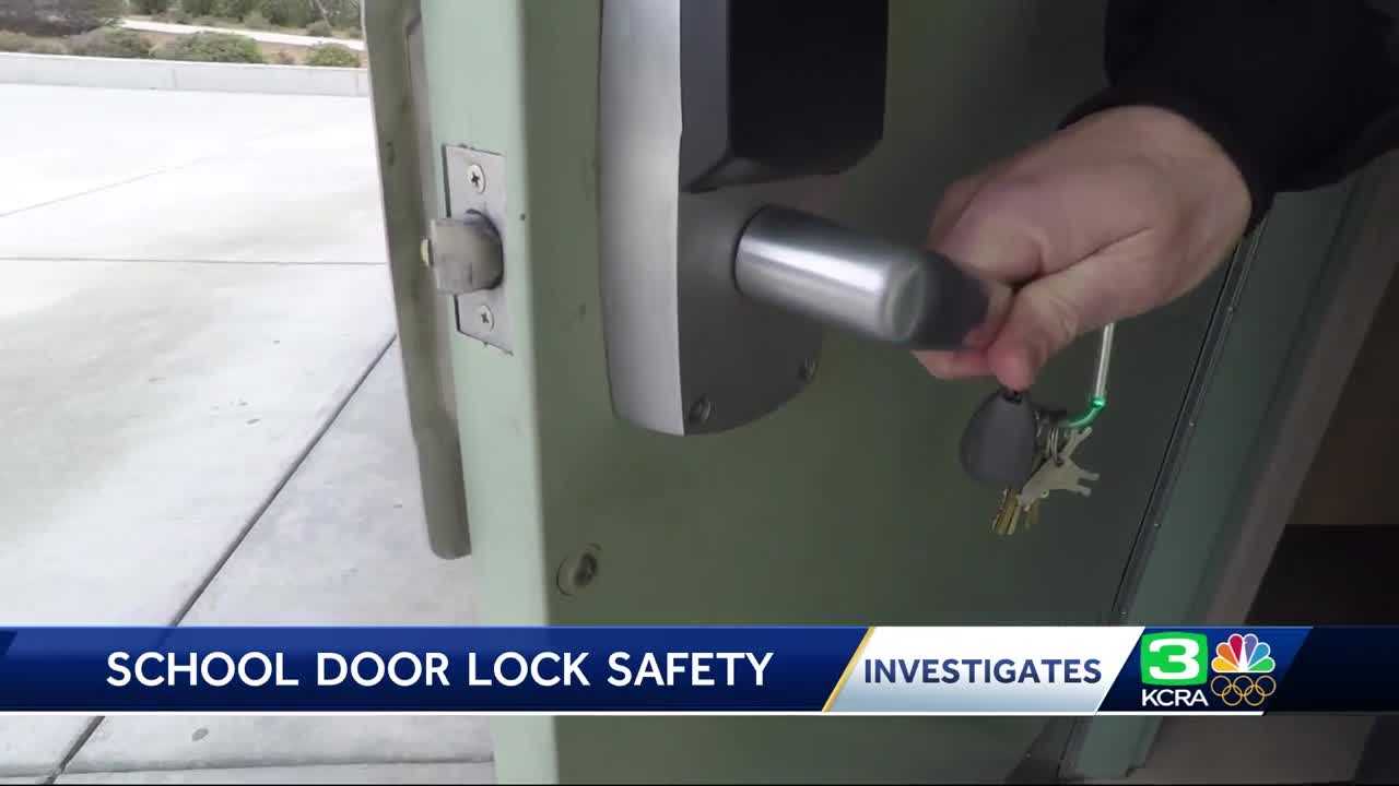 California schools with classroom locks on outside