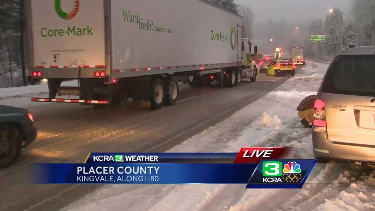 Slow going over the Sierra