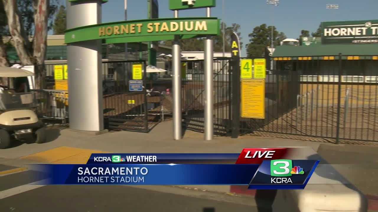 Athletes, vendors prepare for possible record temperatures during championships at Sac State