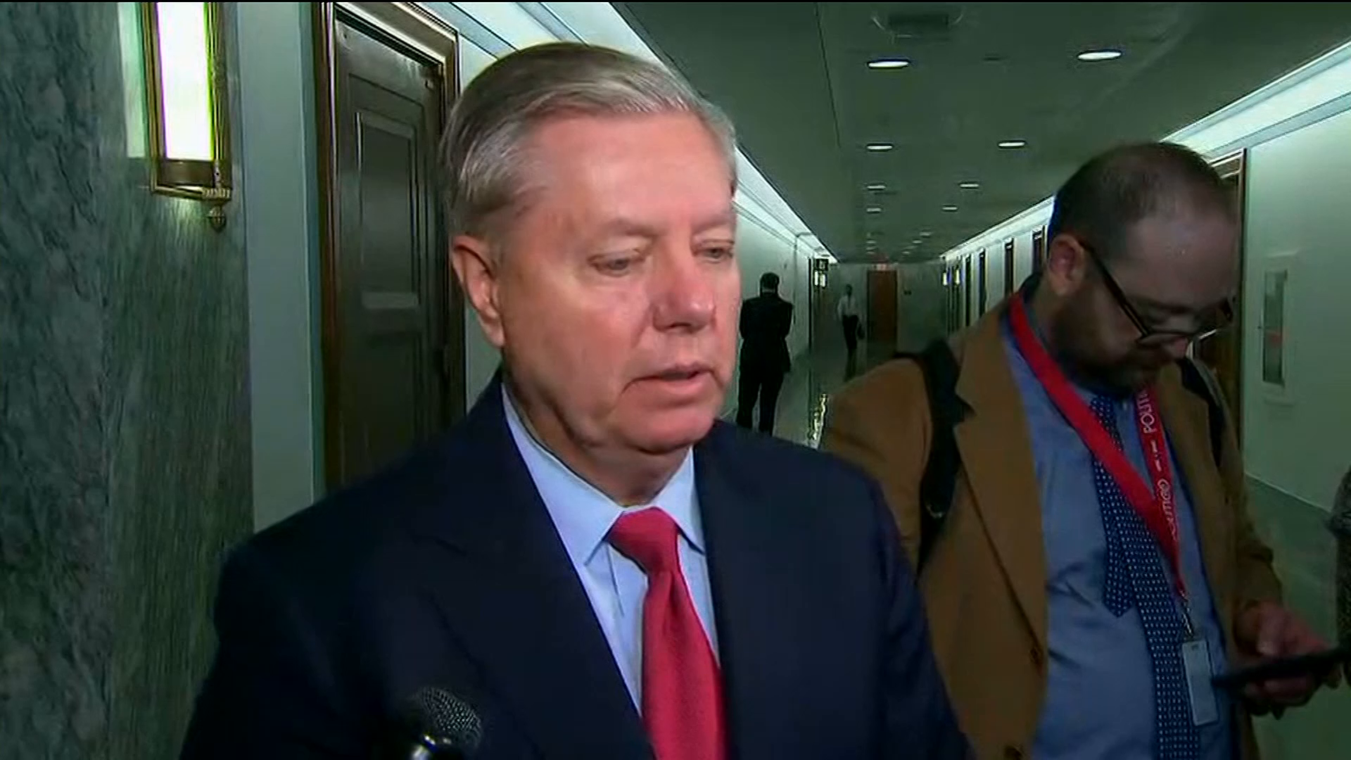 Lindsey Graham had strong words in his defense of AG Jeff Sessions