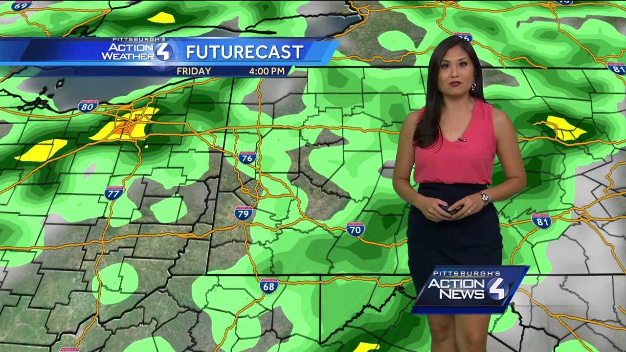 Forecast: ​Sunny and pleasant today; chance of rain returns for weekend