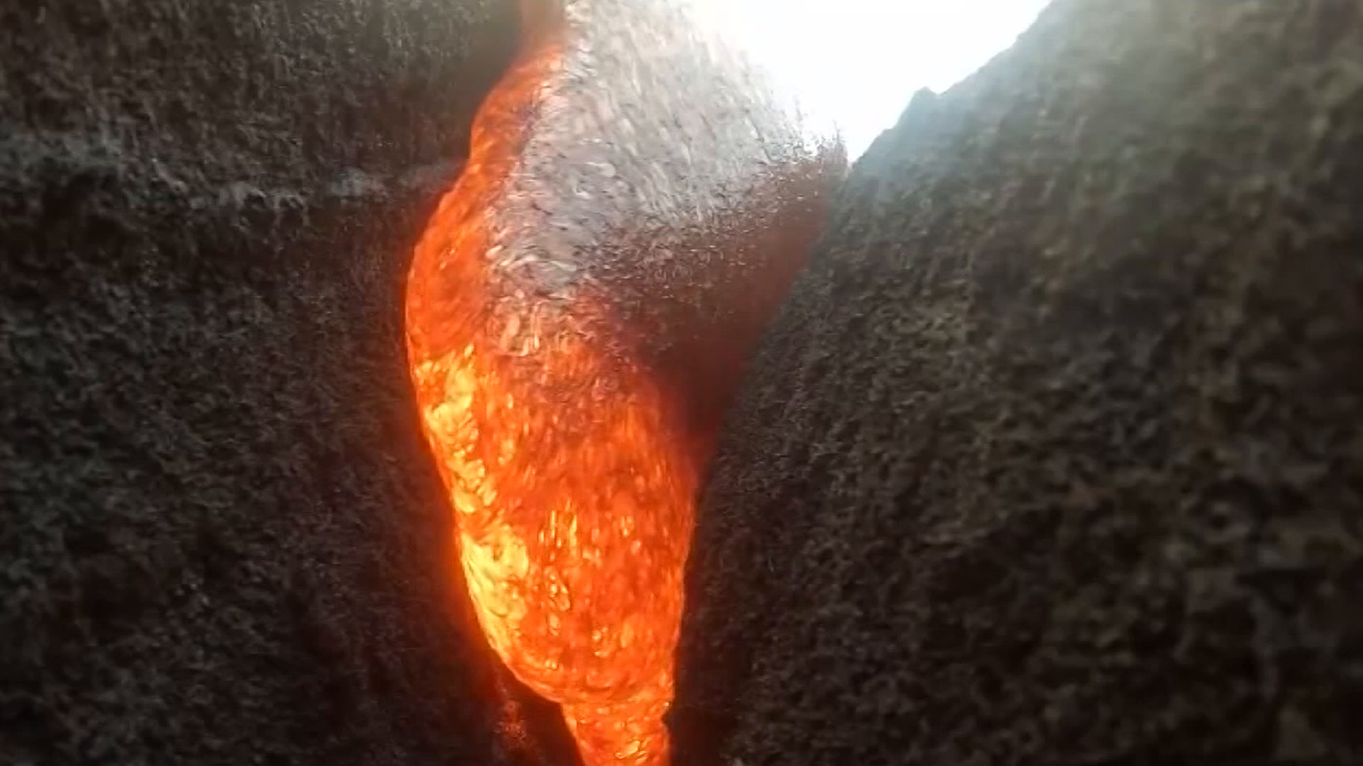 Watch: GoPro camera records its own death by hot lava