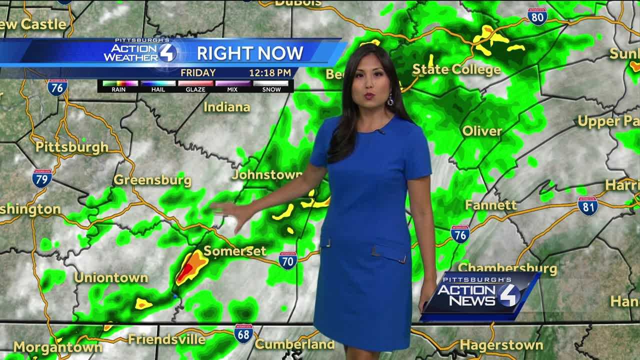 Friday afternoon forecast