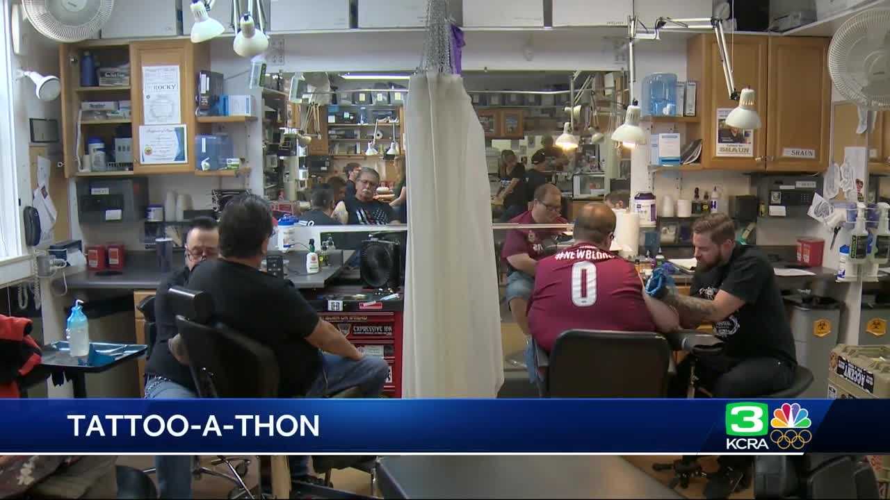 Getting inked to help sick children