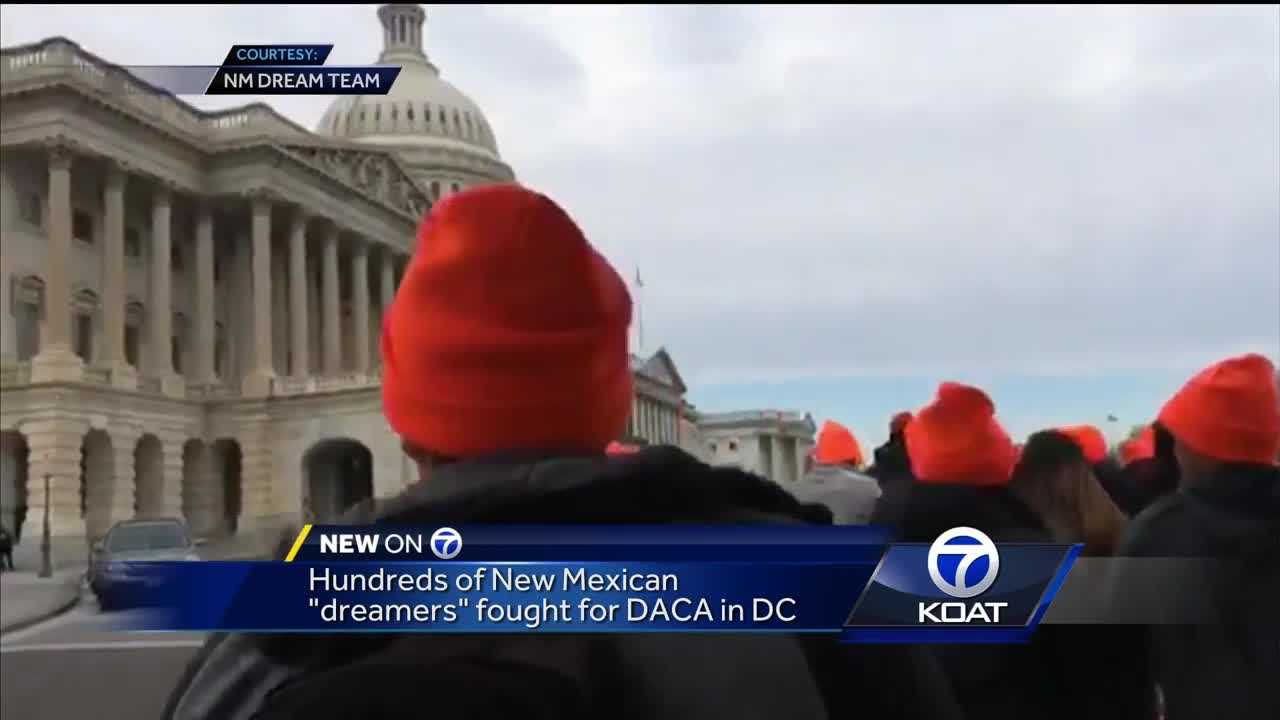 New Mexico "dreamers" back from D.C. protests