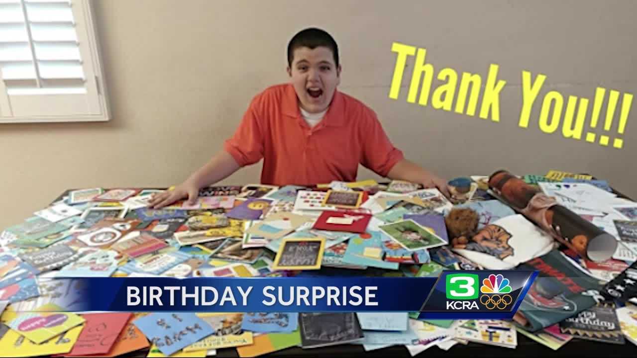 Boy gets birthday surprise after mother’s plea on Facebook