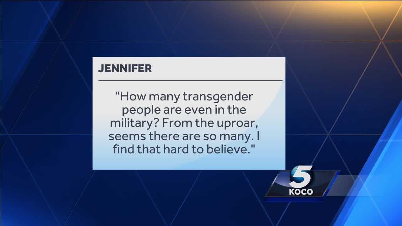 ‘How many transgender individuals are in the military?’
