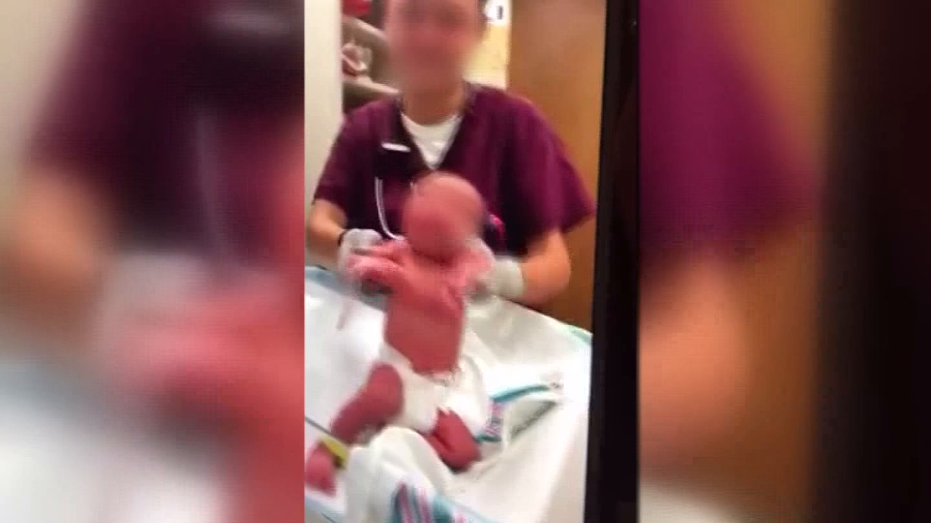 Nurses in hot water after posting 'inappropriate' pics with newborn babies