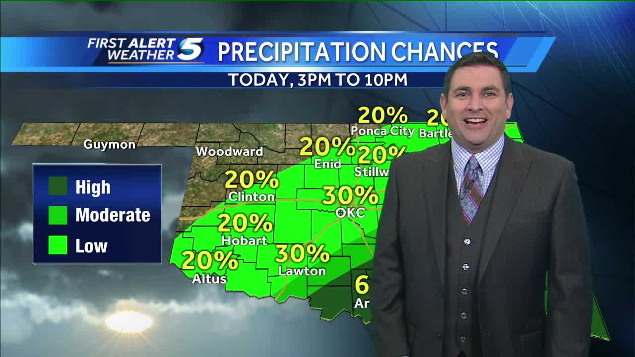 Forecast: Storm chances continue for Sunday with slightly cooler temperatures
