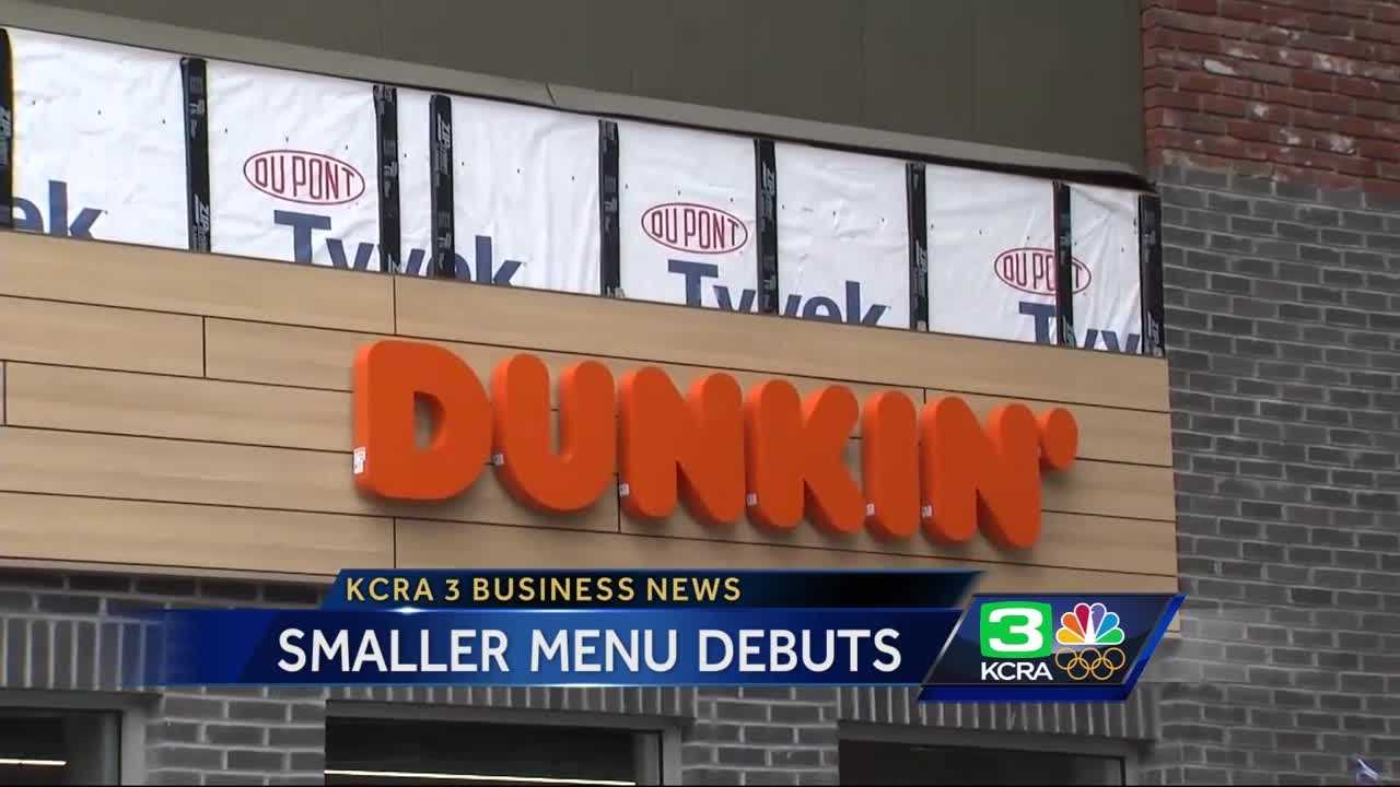 Business News: Dunkin’ Donuts scaling back menu