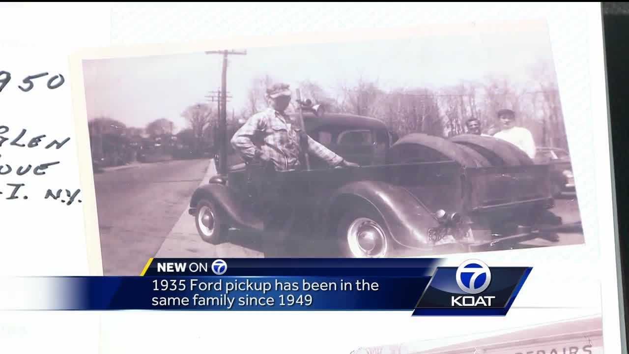 Eric's auto ambush: 1935 Ford pickup