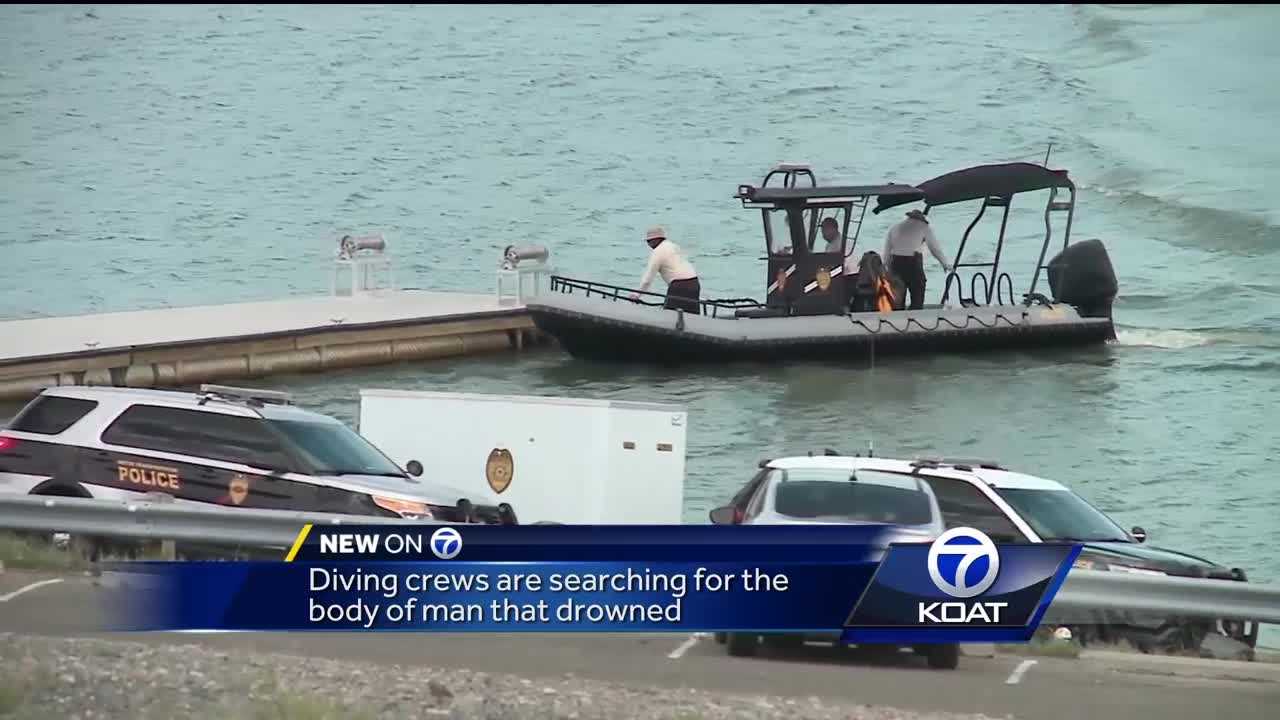 The search continues for a man who drowned in Cochiti Lake
