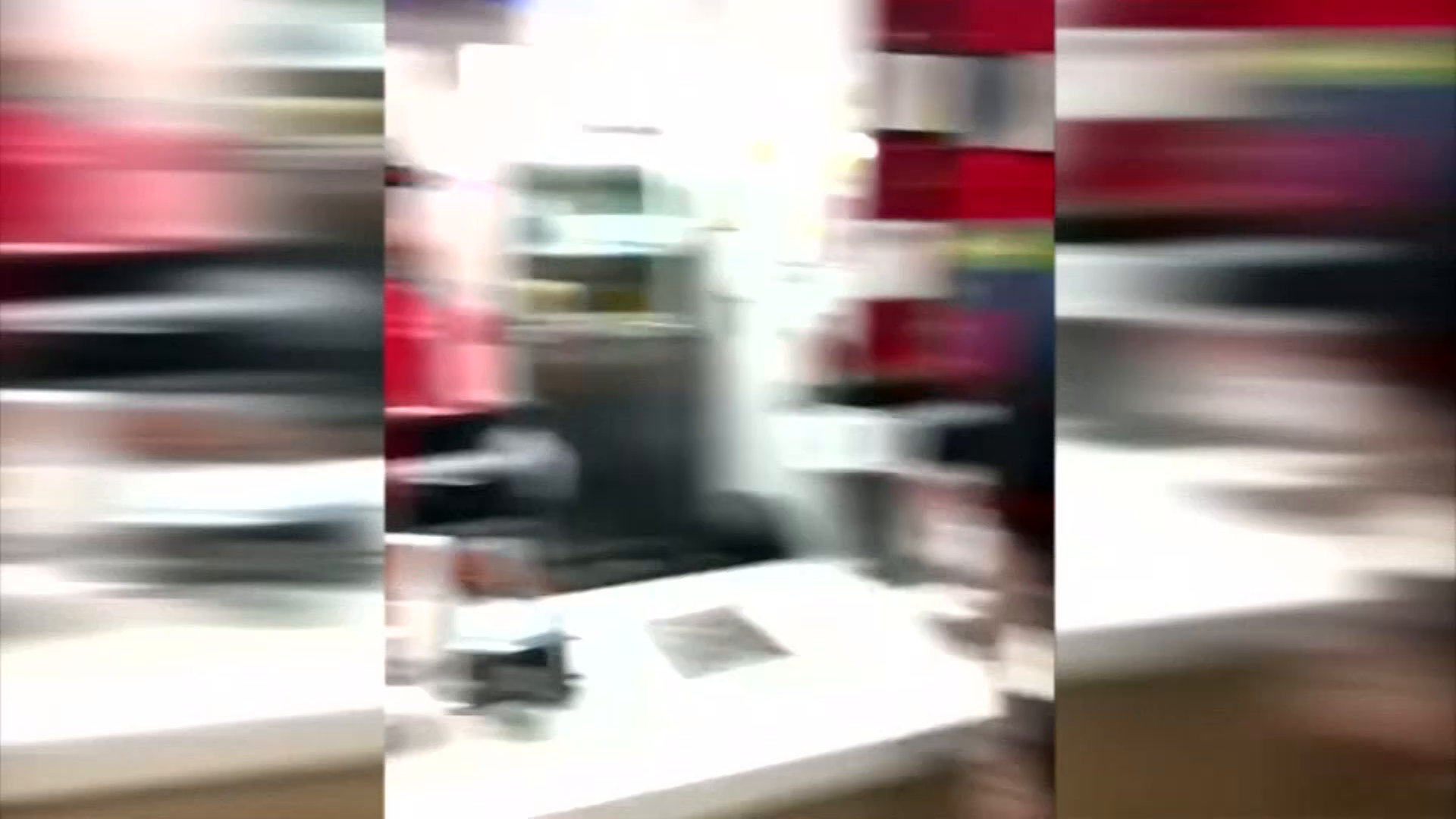 No fries and no shirt: Man leaps counter to attack McDonald's manager