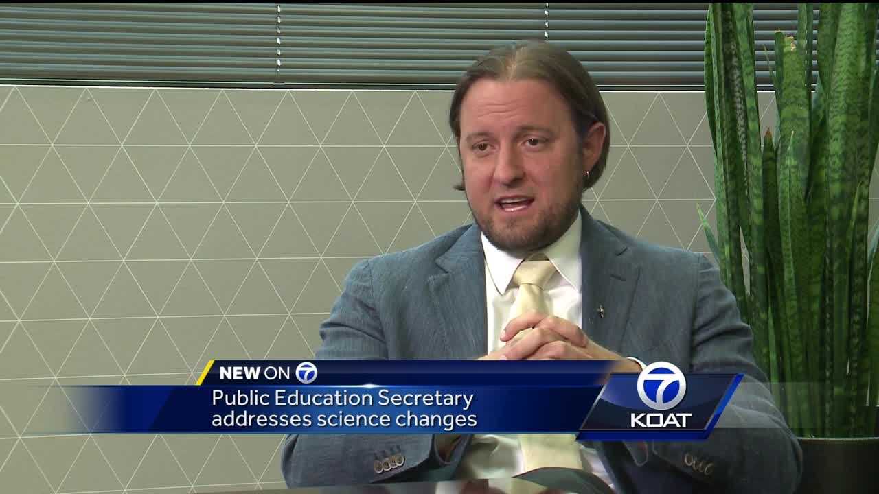 PED Secretary addresses controversial science changes