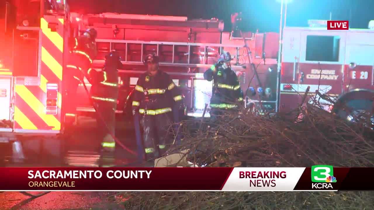 Orangevale family ‘lucky to be alive’ after home catches fire