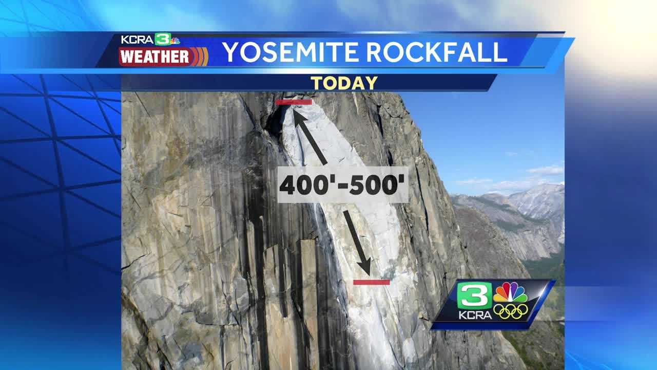 What causes rockfalls like the deadly one in Yosemite?