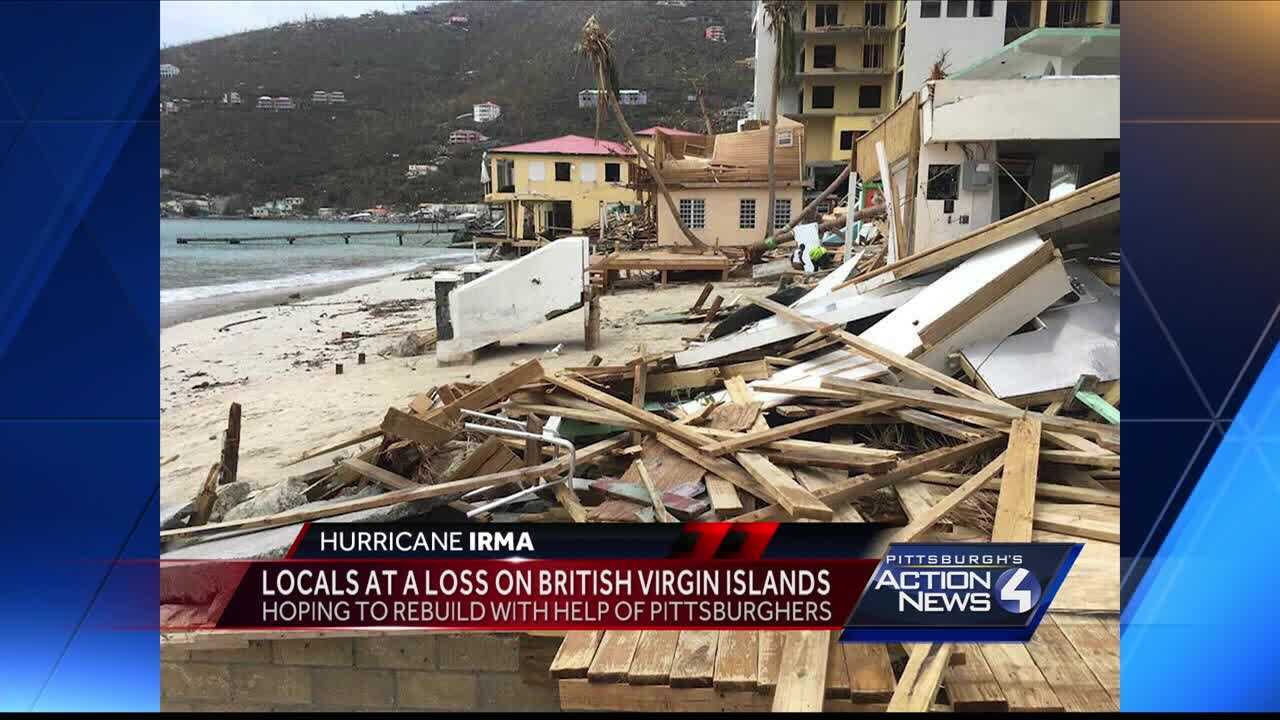 Locals at a loss on British Virgin Islands, hoping to rebuild with Pittsburghers' help